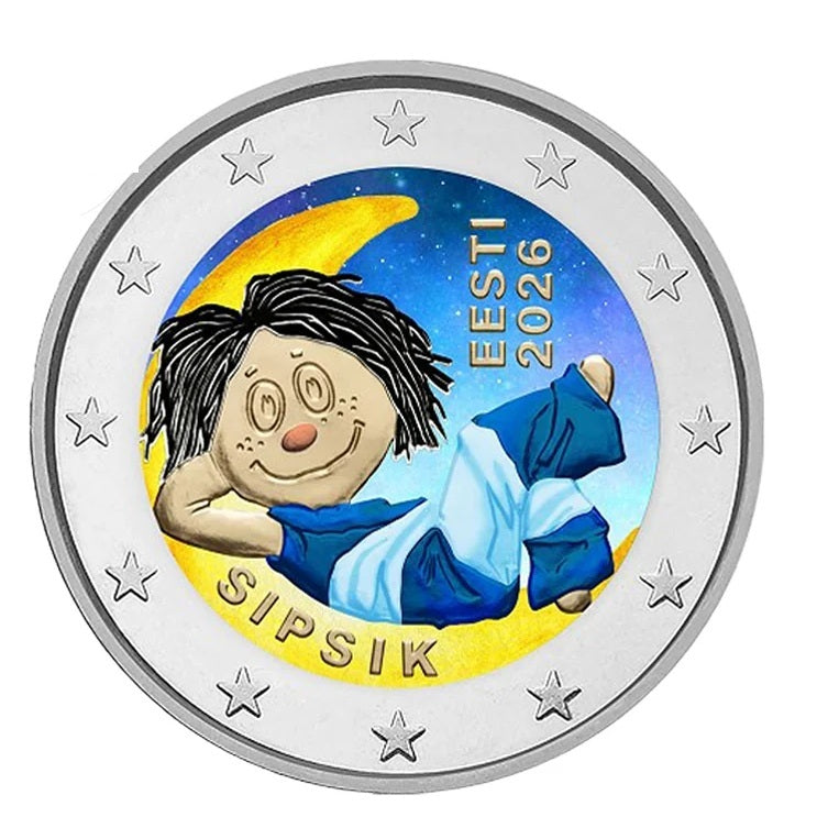2 euros Estonia 2026 – Sipsik multicolor