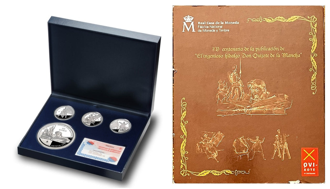 Serie plata ESPAÑA 2005 - DON QUIJOTE DE LA MANCHA