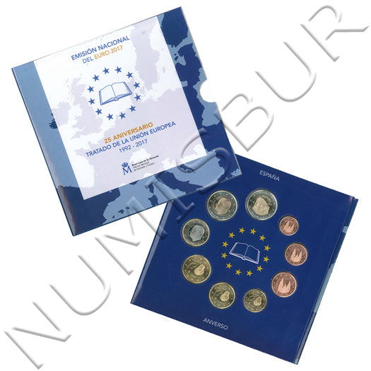 Euroset ESPAÑA 2017 - 25 aniversario del Tratado de la Unión Europea