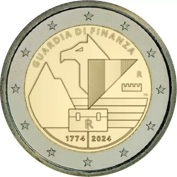 Cartucho original 2 euros ITALIA 2024 - Guarda di Finanza