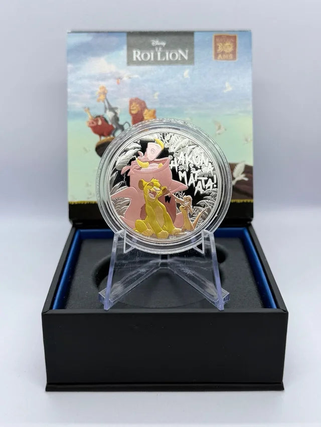 Francia 10 Euro 2024 Plata PROOF - Disney El Rey León