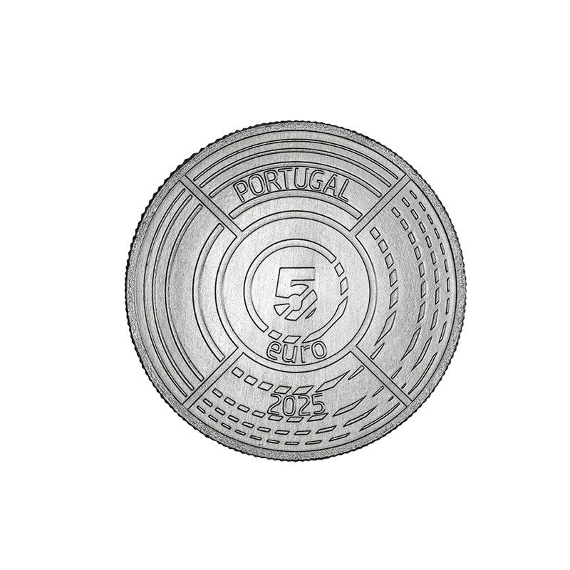5 euros PORTUGAL 2025 - Faro de San Vicente CARTUCHO