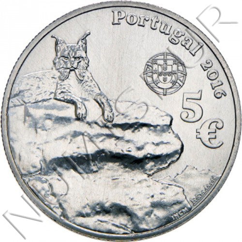 5 euros PORTUGAL 2016 - Lince