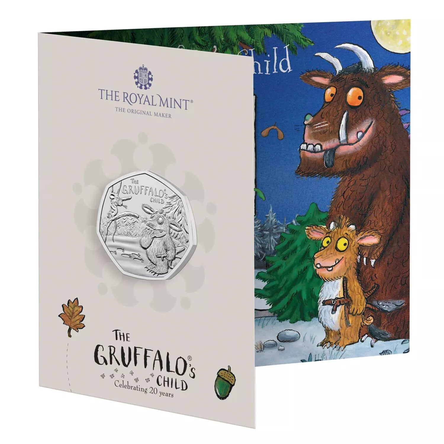 50 peniques REINO UNIDO 2024 - The Gruffalo's Child