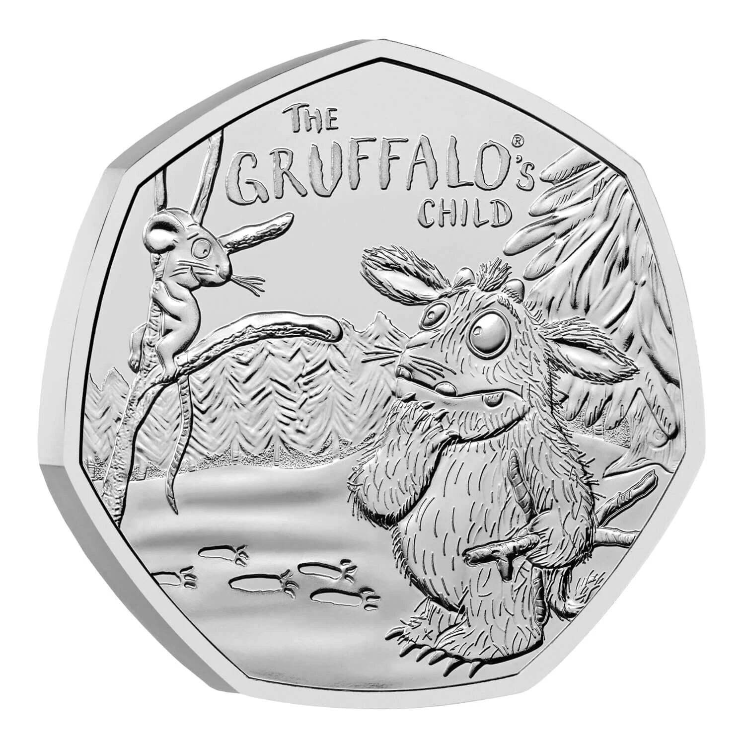 50 peniques REINO UNIDO 2024 - The Gruffalo's Child