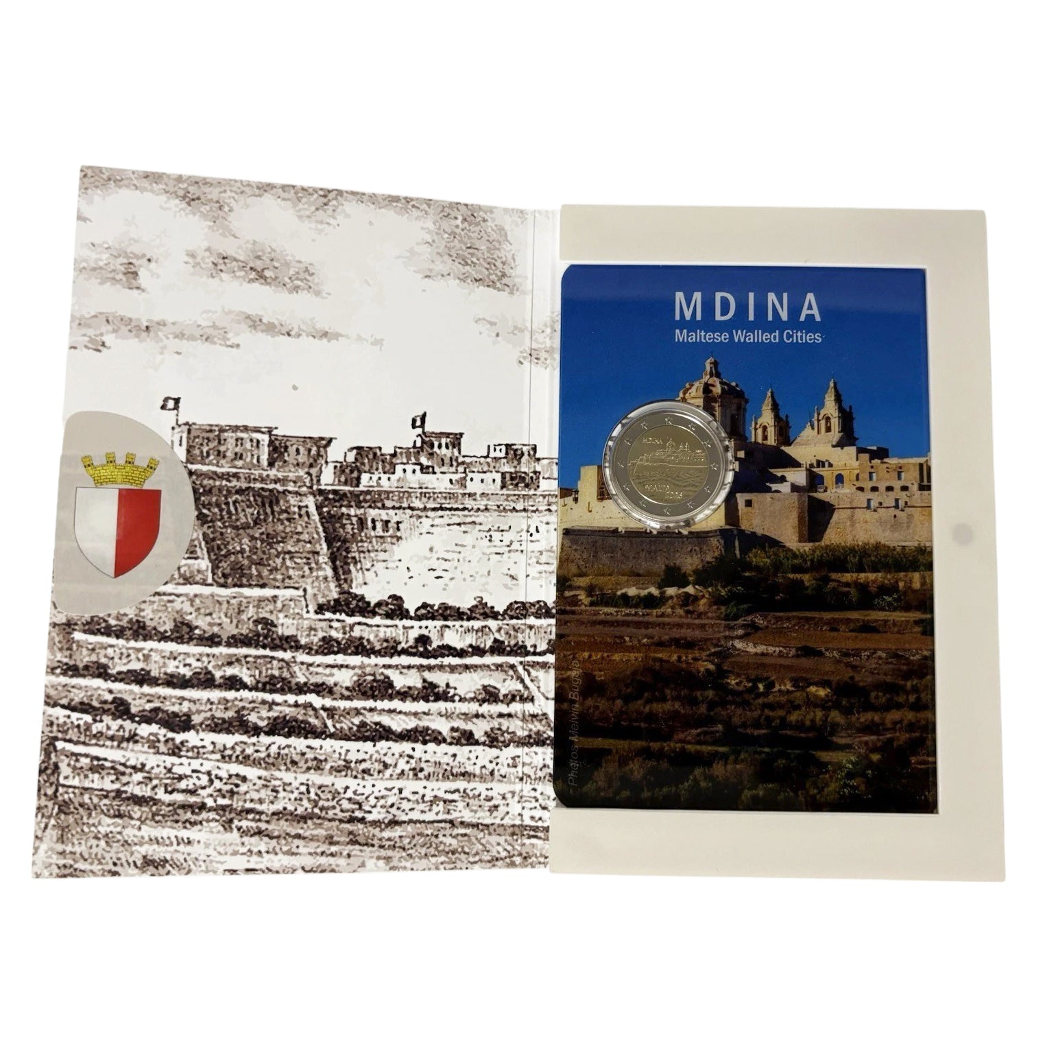 2 euros MALTA 2025 - El Buey Maltés & Ciudad de Mdina (BU)