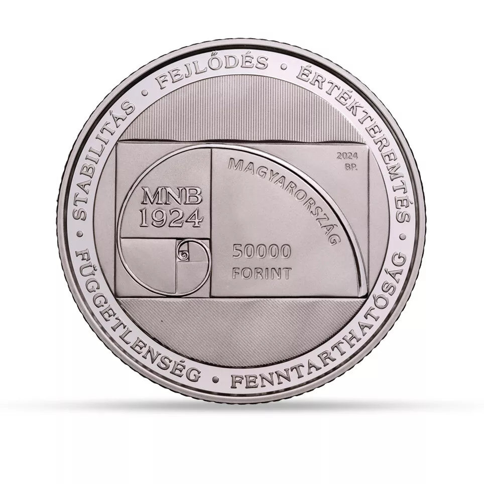 50000 forint HUNGRIA 2024 - 100 años del Banco Central de Hungría