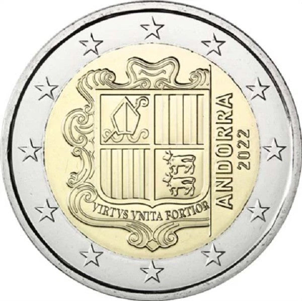 2 euros ANDORRA 2020 - Circulating currency