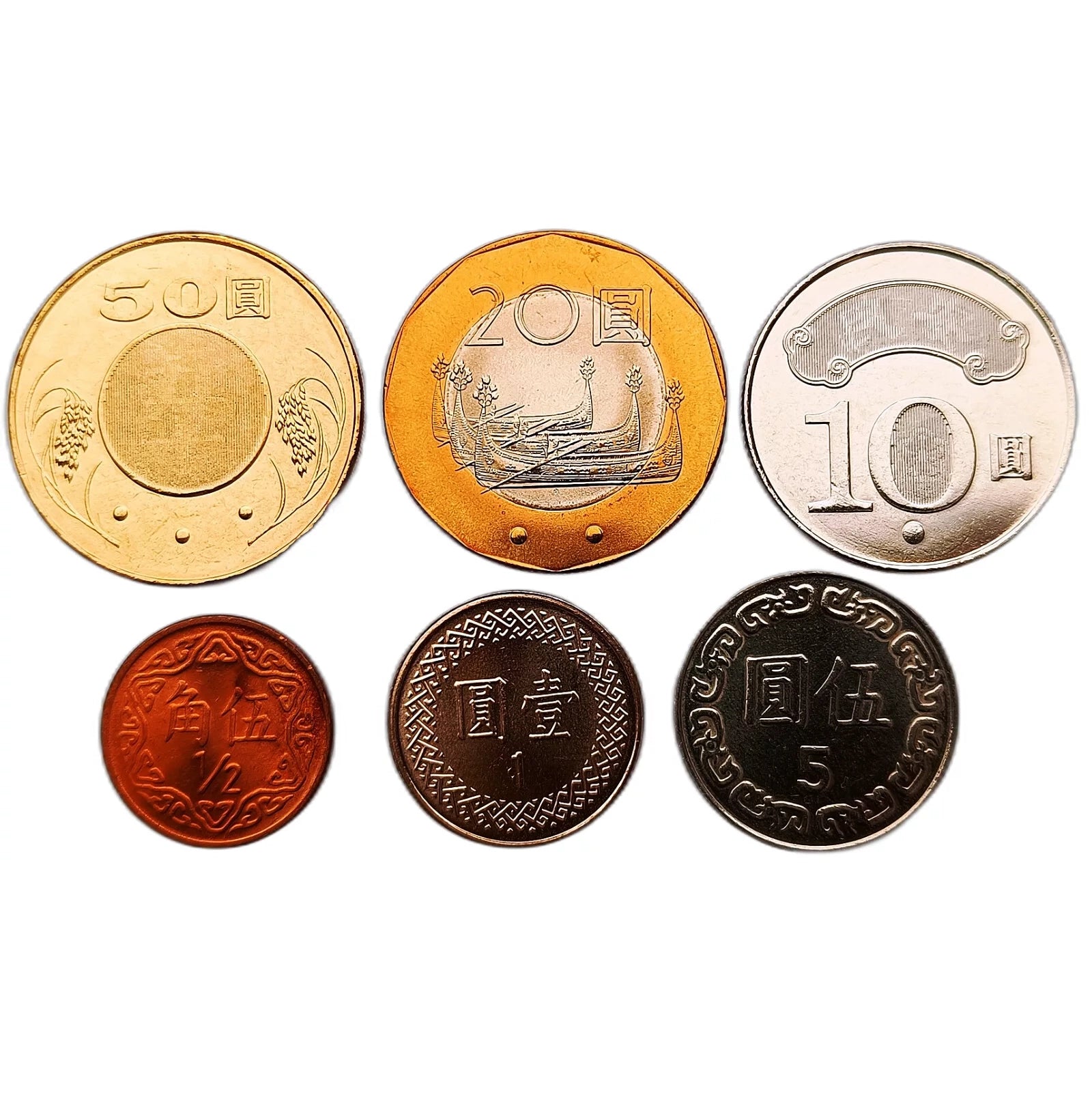 Serie TAIWAN 2023 - 6 monedas