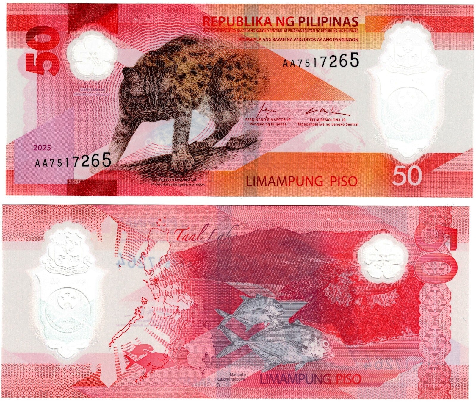Filipinas  50  Piso 2025