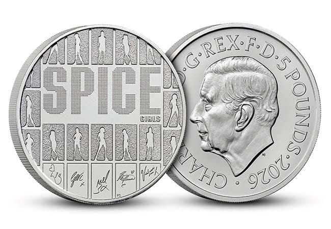 5 libras REINO UNIDO 2026 SPICE GIRLS