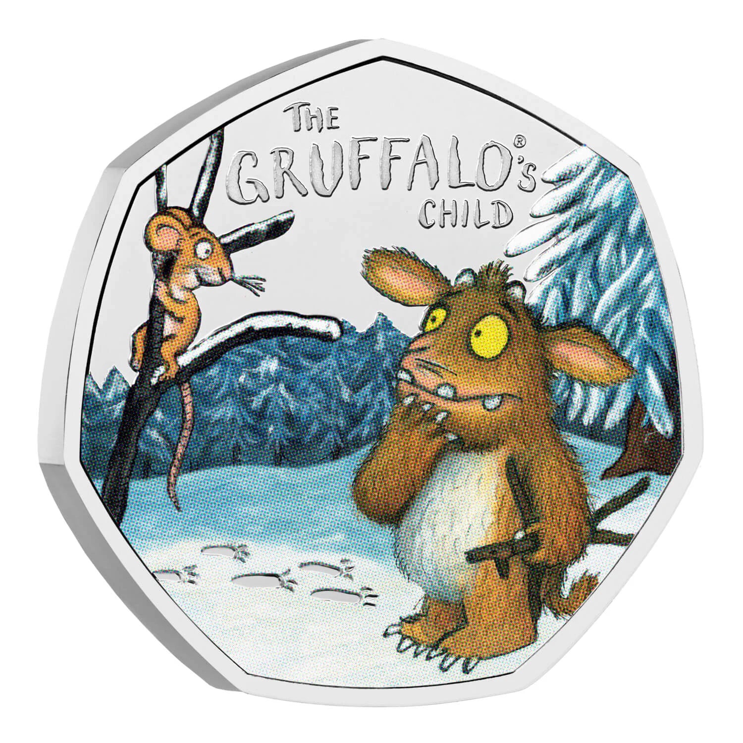 50 peniques REINO UNIDO 2024 - The Gruffalo's Child (COLOR)