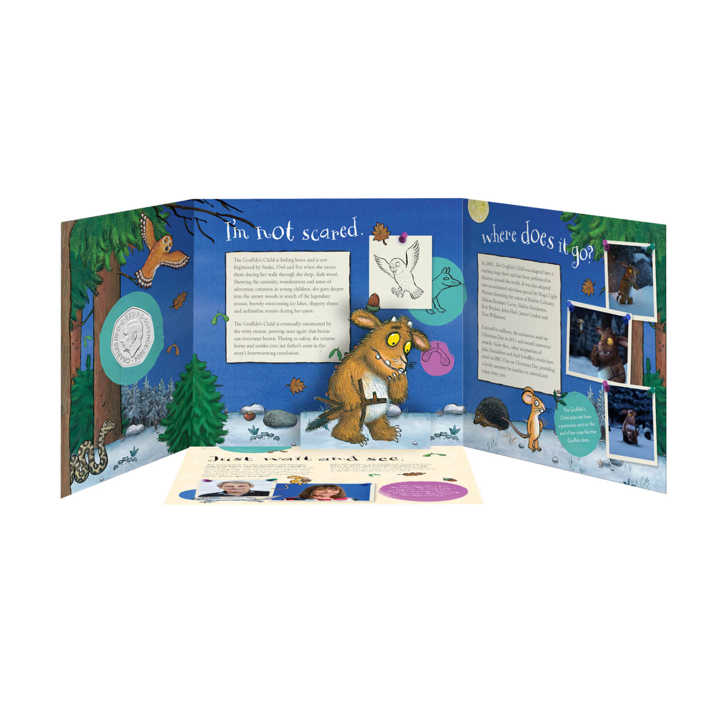 50 peniques REINO UNIDO 2024 - The Gruffalo's Child (COLOR)