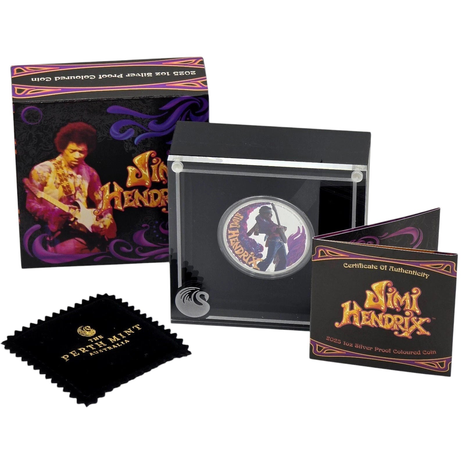 1 dólar TUVALU 2025 - JIMI HENDRIX
